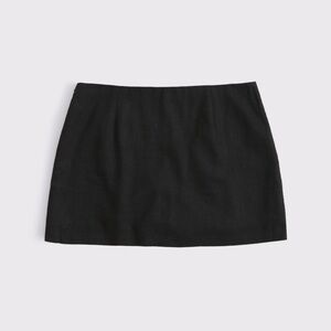 Abercrombie Black Mini Skort